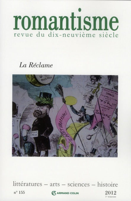 Romantisme n.155 : la réclame