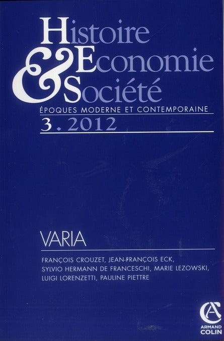 Histoire, économie & société n.3