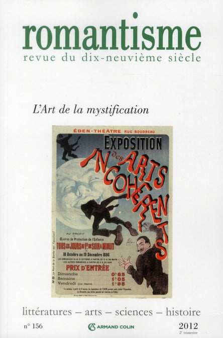 Romantisme n.156 : l'art de la mystification