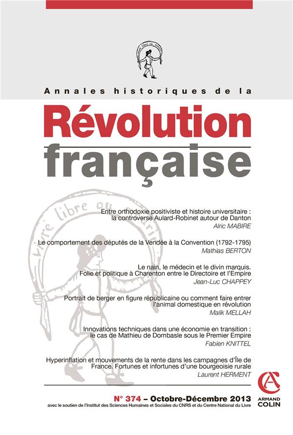 Annales historiques de la révolution française n.374