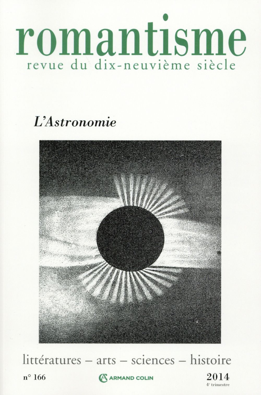 Romantisme n.166 : l'astronomie