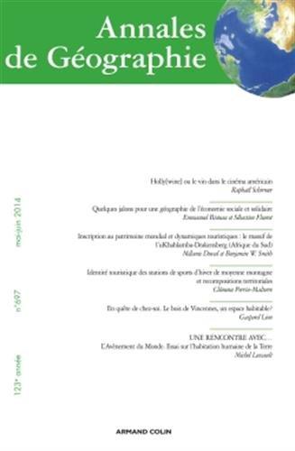 Revue Annales de géographie n.697