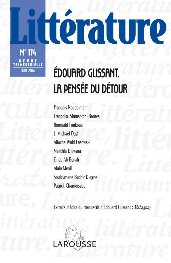 Edouard Glissant ; littérature