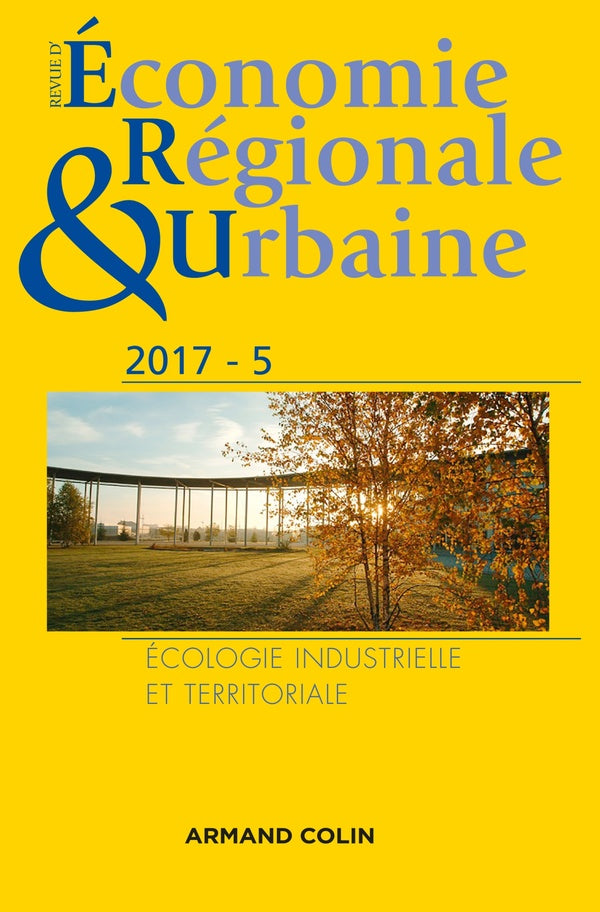 Revue d'économie régionale et urbaine : 5/2017 varia