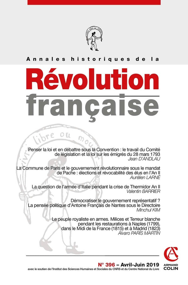 Annales historiques de la révolution française n.396