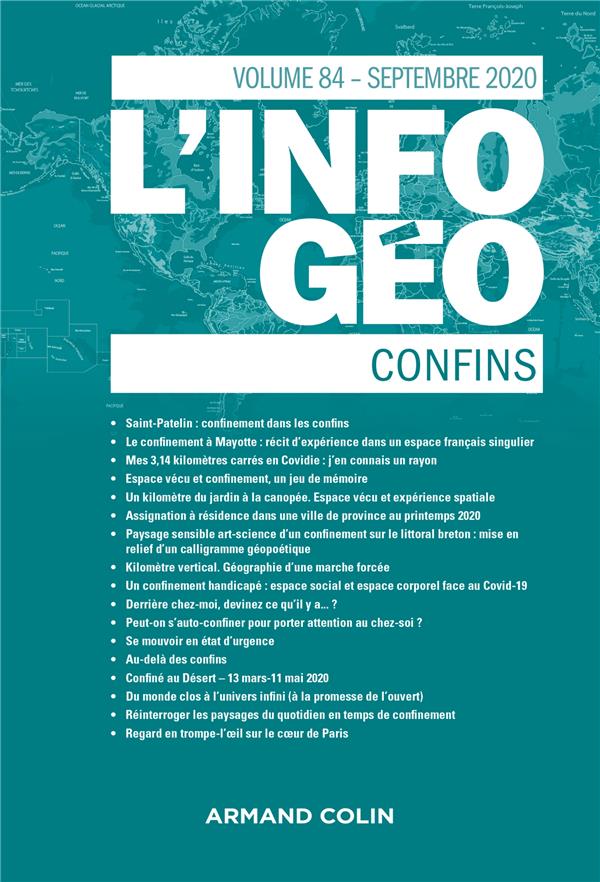 L'information géographique n.84 : 3/2020 ; confins