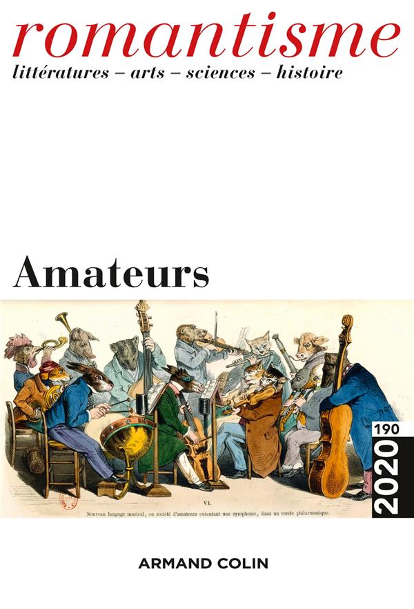 Romantisme n.190 : 4/2020 ; amateurs