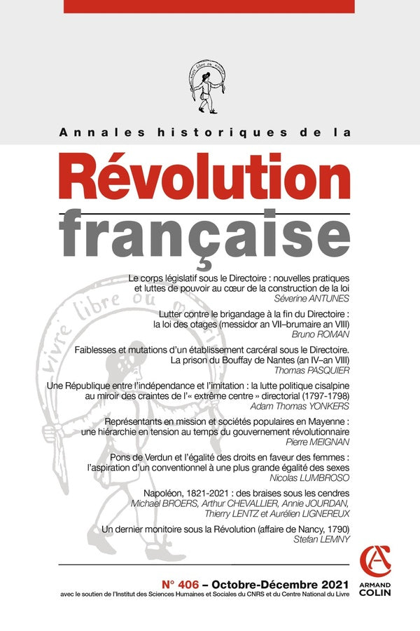 Annales historiques de la révolution française n.406 : varia