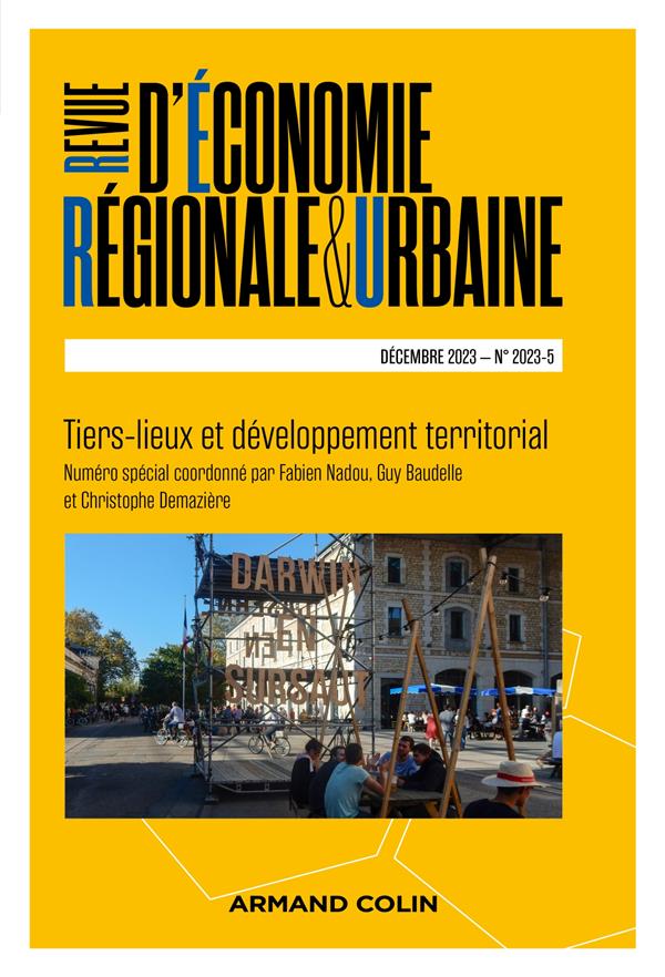 Revue d'économie régionale et urbaine n.2023/5 : Tiers-lieux et développement territorial