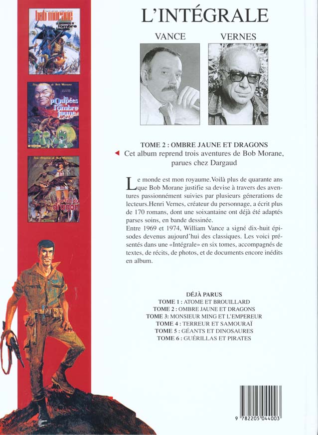 Bob Morane Tome 2 : ombre jaune et dragons