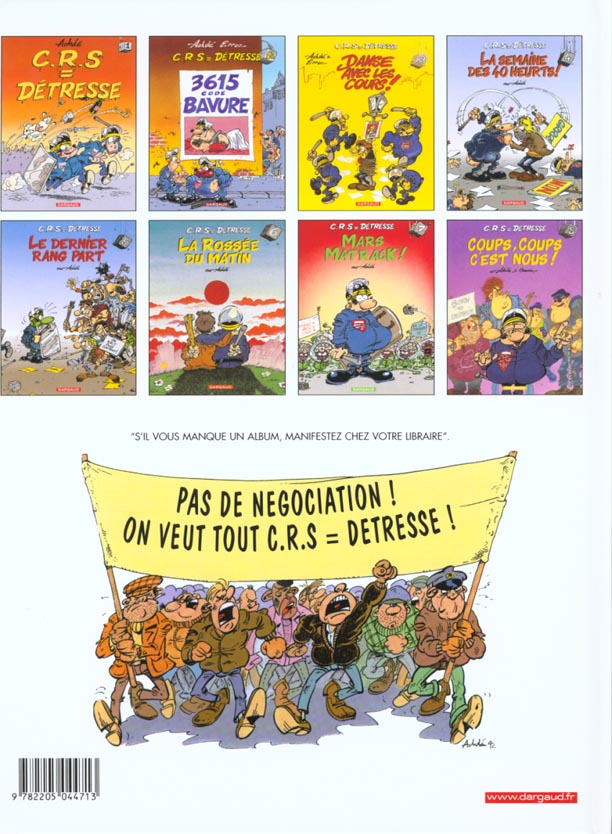 C.R.S = détresse Tome 4 : la semaine des 40 heurts !