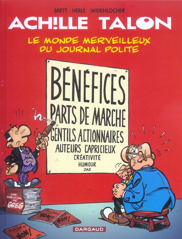 Achille Talon Tome 46 : le monde merveilleux du journal Polite