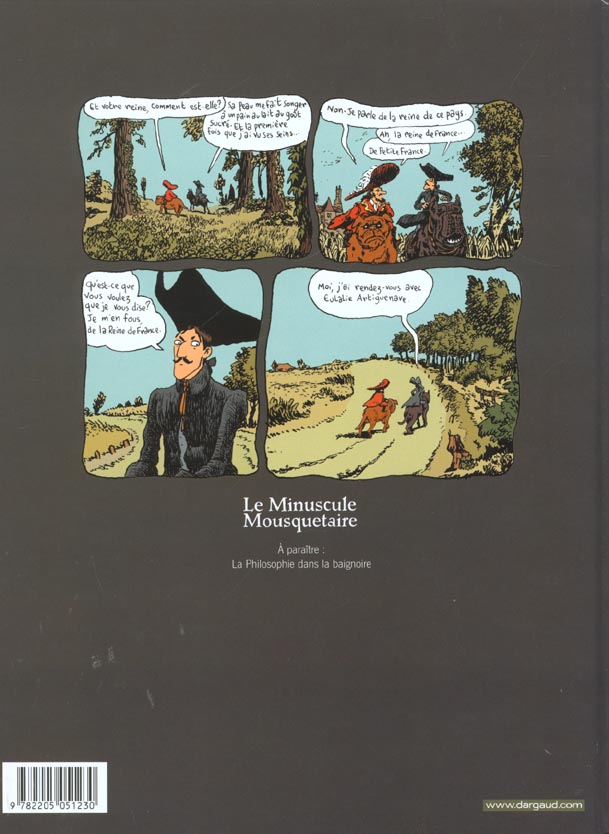 Le minuscule mousquetaire Tome 1 ; l'académie des beaux-arts