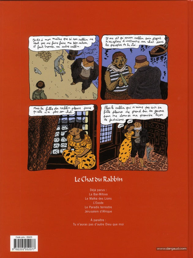 Le chat du rabbin Tome 1 : la bar-mitsva