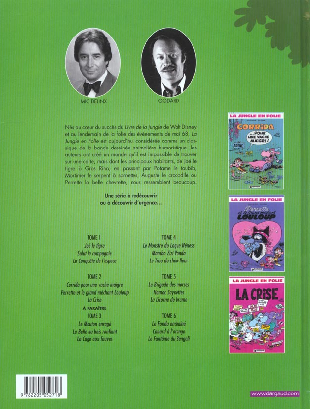Integrale la jungle en folie Tome 2