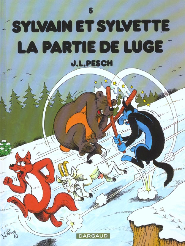 Sylvain et Sylvette Tome 5 : la partie de luge