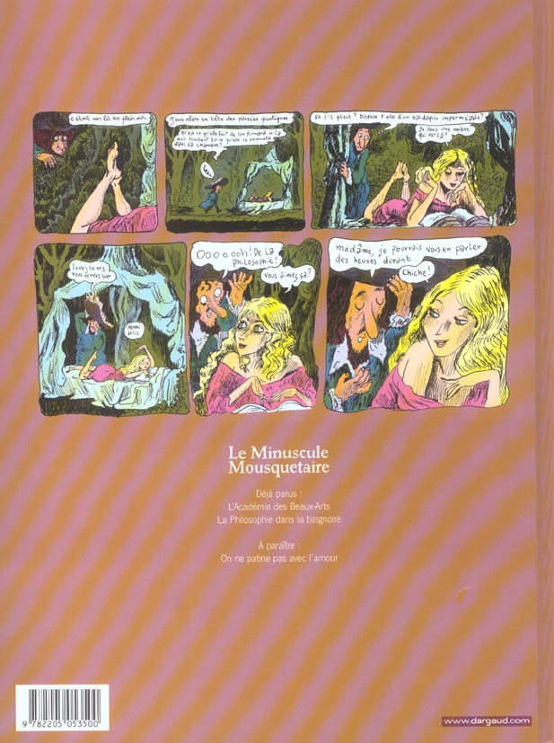 Le minuscule mousquetaire Tome 2 ; philosophie dans la baignoire