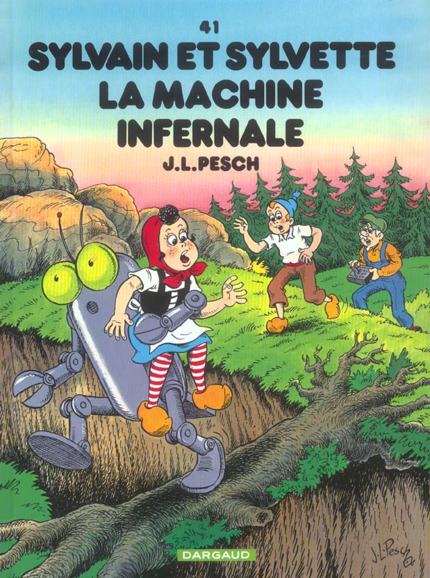 Sylvain et Sylvette Tome 41 : la machine infernale