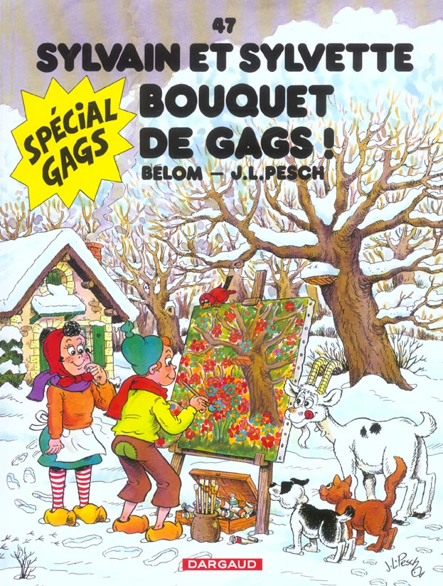Sylvain et Sylvette Tome 47 : bouquet de gags !
