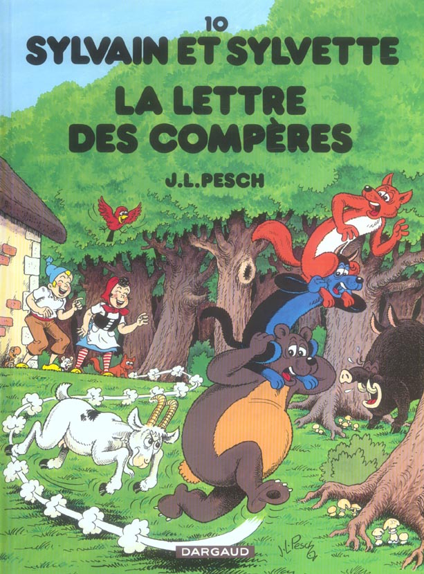 Sylvain et Sylvette Tome 10 : la lettre des compères