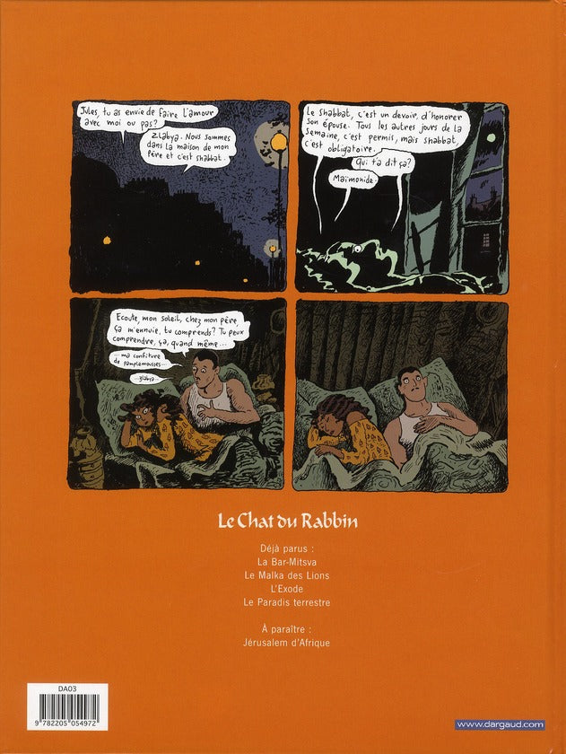 Le chat du rabbin Tome 3 : l'exode