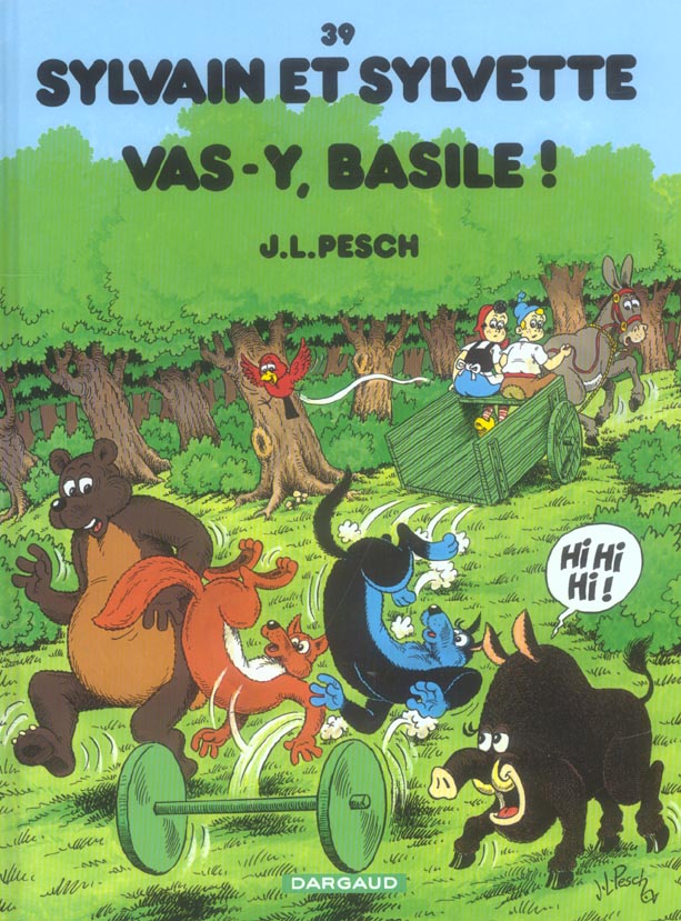 Sylvain et Sylvette Tome 39 : vas-y Basile