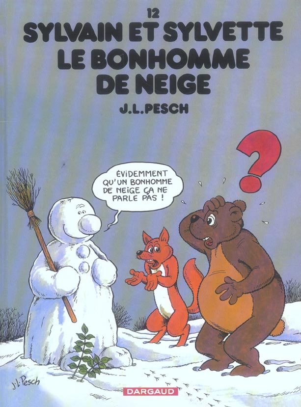 Sylvain et Sylvette Tome 12 : le bonhomme de neige