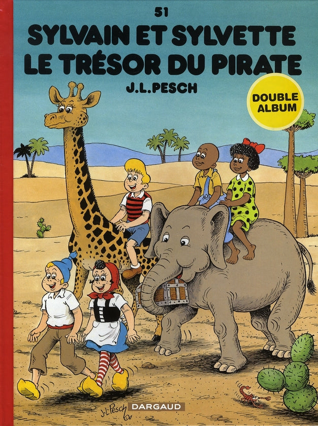 Sylvain et Sylvette Tome 51 : le trésor du pirate