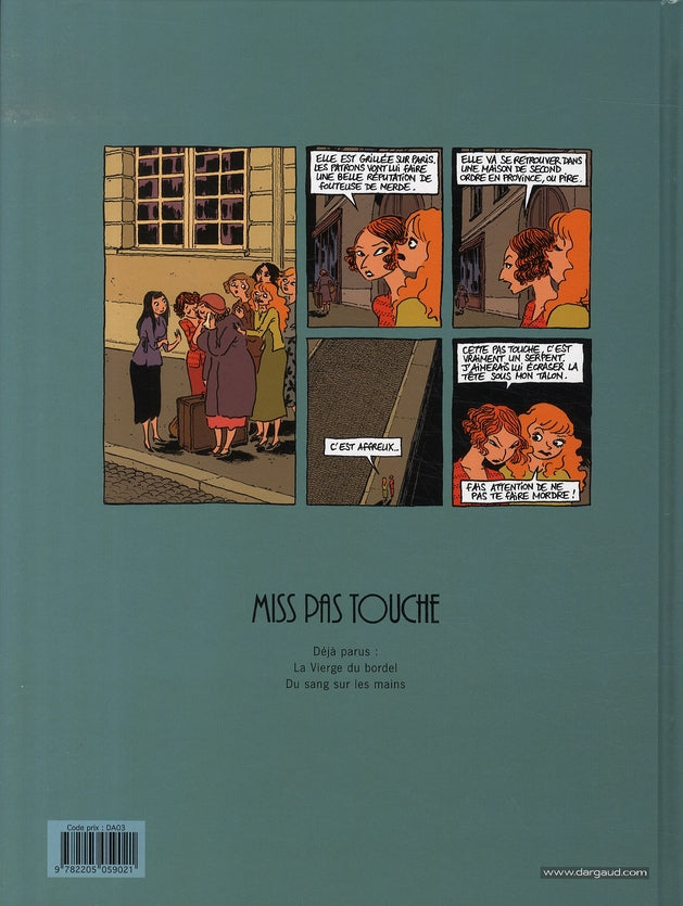 Miss pas touche Tome 2 : du sang sur les mains