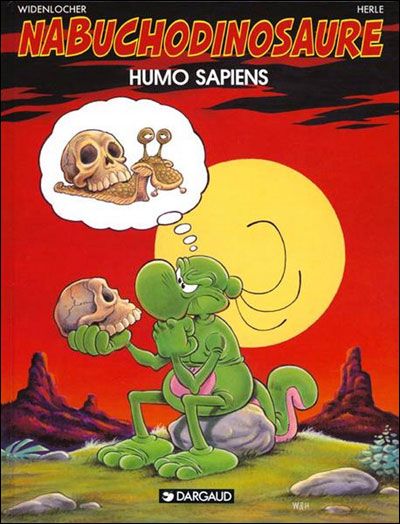 NAB ; les tribulations apeupréhistoriques de Nabuchodinosaure Tome 4 : humo sapiens