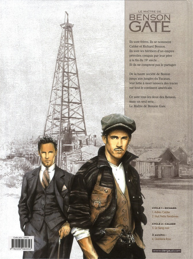 Le maître de Benson Gate Tome 3 : Le sang noir