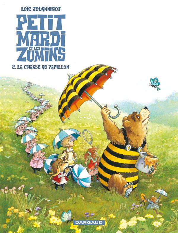 Petit Mardi et les Zumins Tome 2 ; la chasse au papillon