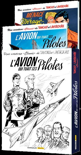 Une aventure « classic » de Tanguy et Laverdure : coffret vol.1 : Tomes 1 et 2