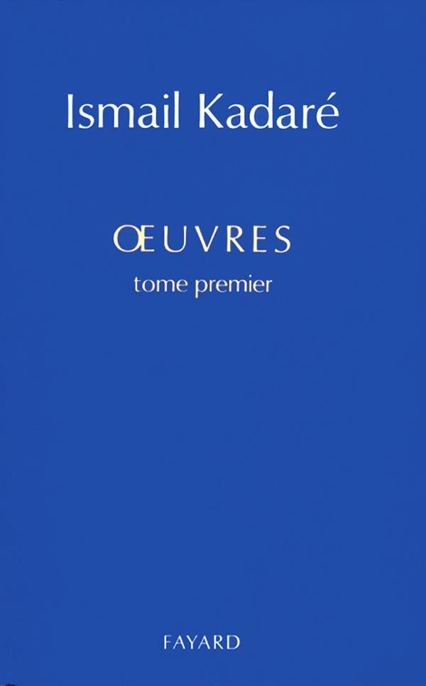 Oeuvres complètes Tome 1