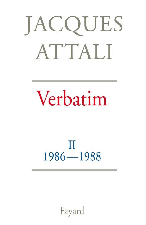 Verbatim Tome 2 ; 1986-1988