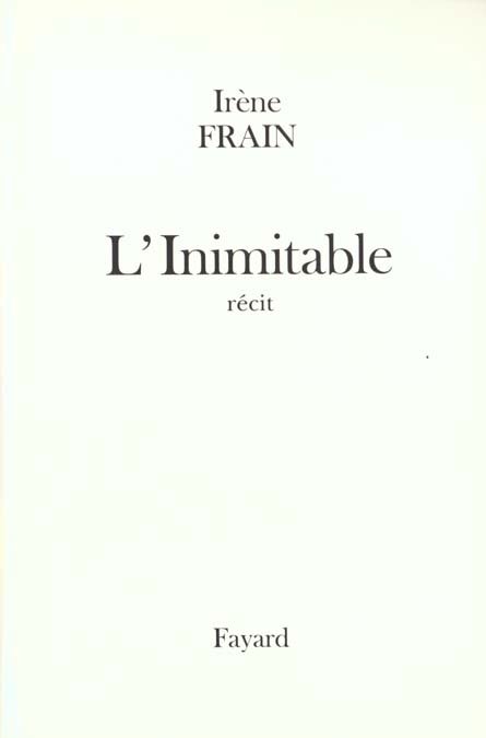 L'inimitable