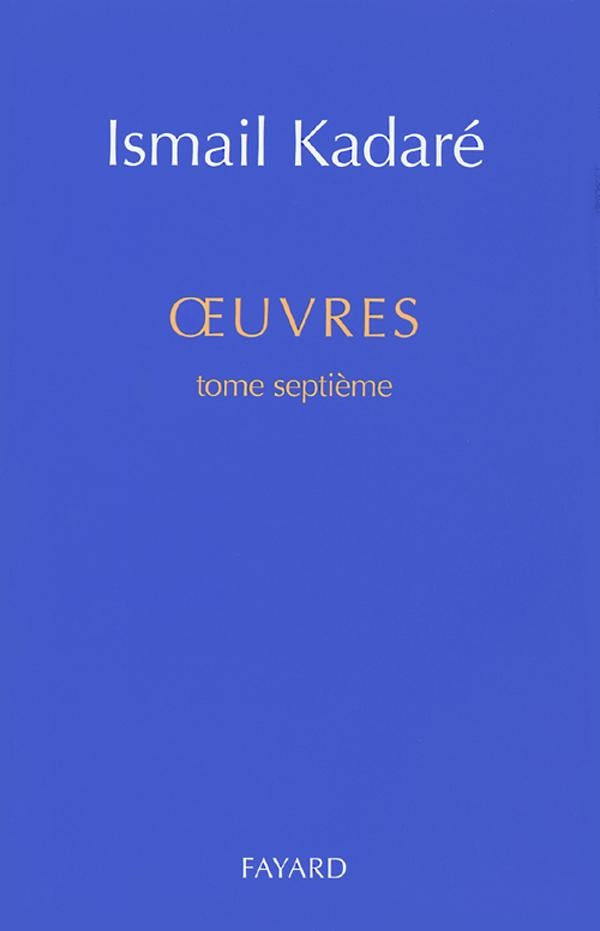 Oeuvres complètes Tome 7
