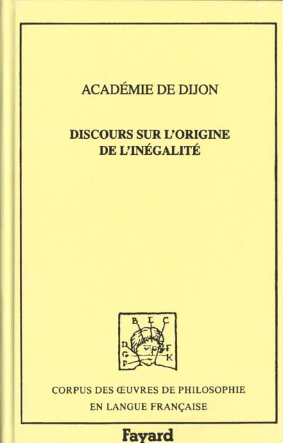 Discours sur l'origine de l'inégalité
