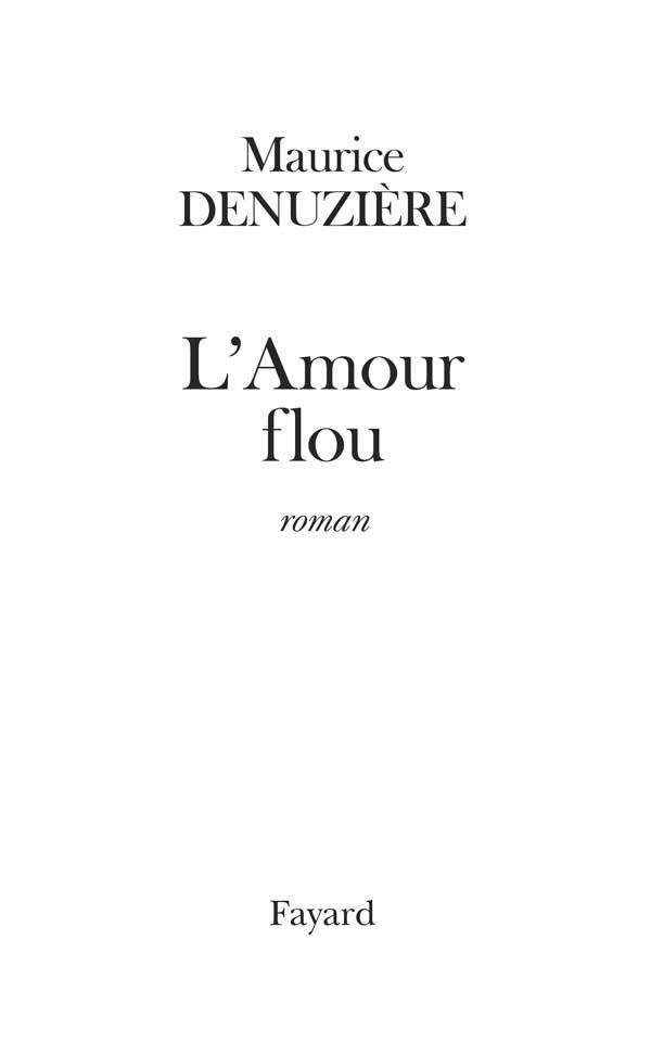 L'Amour flou (réédition)