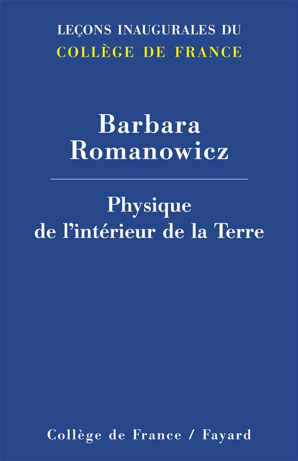 Physique de l'intérieur de la terre