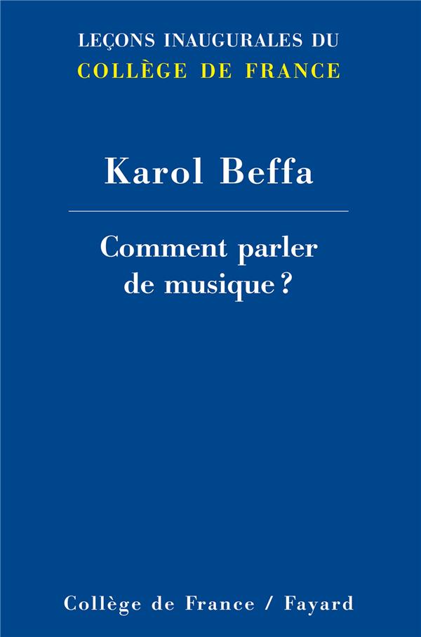 Comment parler de musique ?