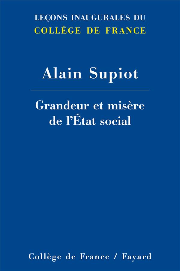 Grandeur et misère de l'Etat social