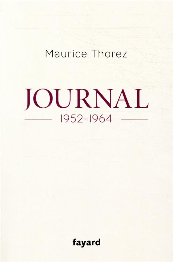 Journal 1952-1964