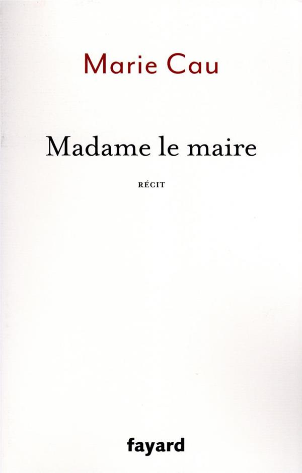 Madame le maire
