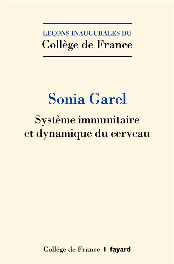 Système immunitaire et dynamique du cerveau