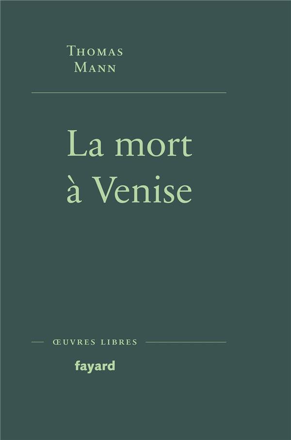 La mort à Venise