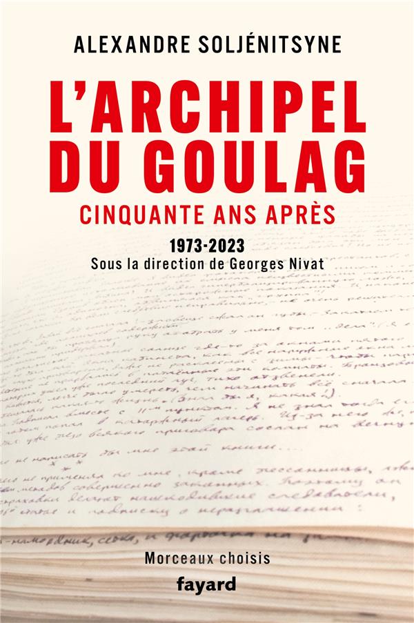 L'Archipel du Goulag, cinquante ans après : 1973-2023