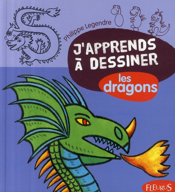 J'apprends à dessiner : les dragons - flash vidéo