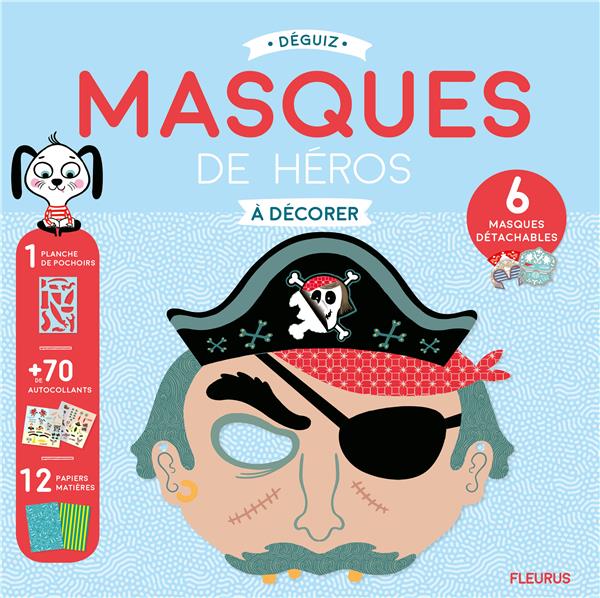 Masques de héros à décorer - flash vidéo