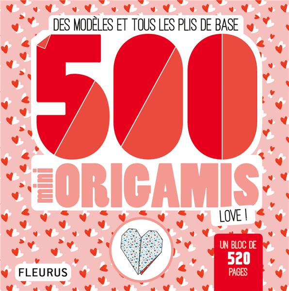 500 mini origamis love !